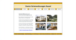 Desktop Screenshot of ferienwohnungkassel.de